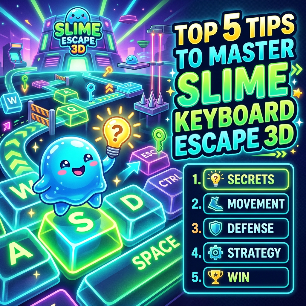 Top 5 Tips to Master Slime Keyboard Escape 3D Guide