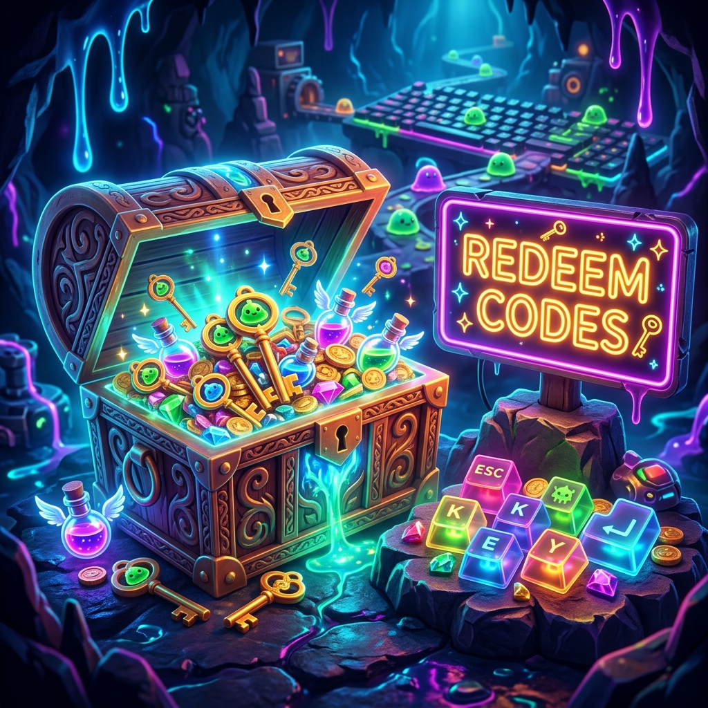 All Active Slime Keyboard Escape Redeem Codes