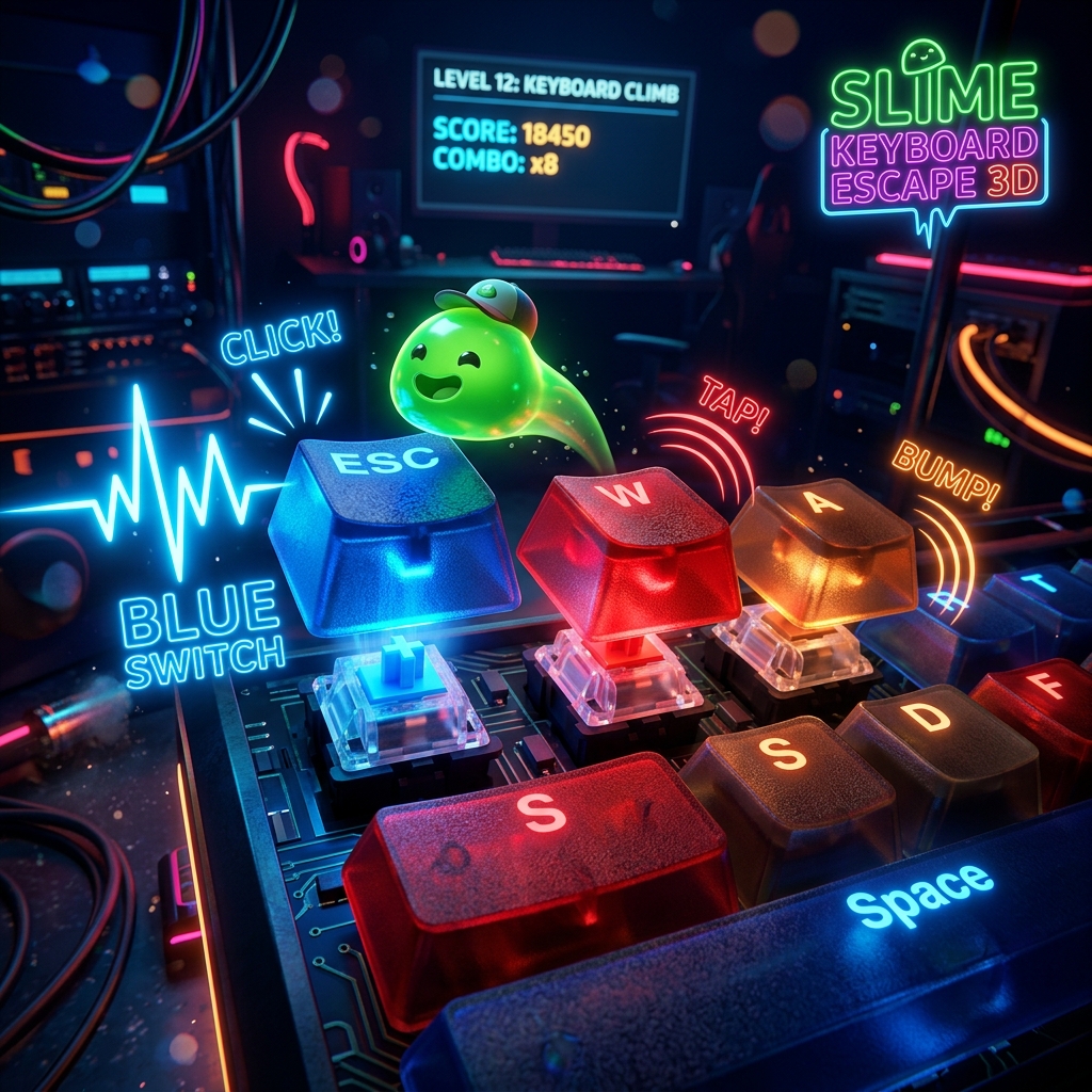ASMR Switch Sound Synthesizer Audio Keys