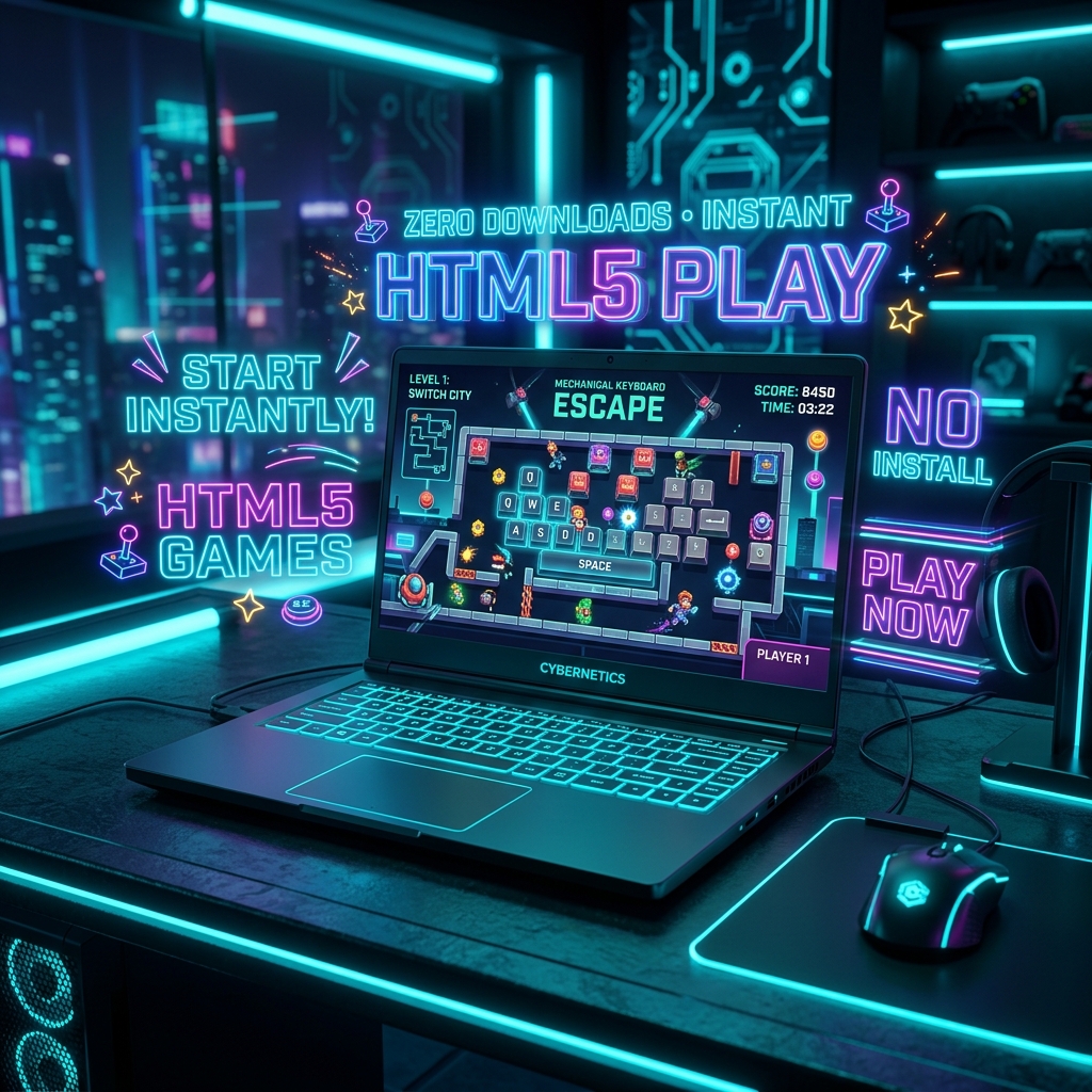 Zero Download HTML5 Web Browser Play